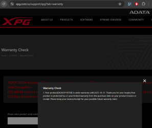 xp8200 pnp warranty.png