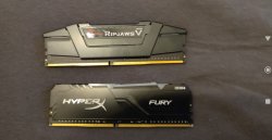 G.Skill Ripjaws V,DDR4 3200MHz CL16 ja KINGSTON 32GB 3600MHz DDR4 CL18 Hyper FURY RGB.jpg